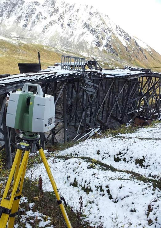 BELL 3D-Scanning in Hatchers Pass Alaska